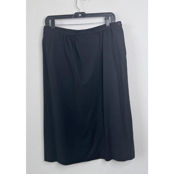 Pendleton Dresses & Skirts - Vtg Pendleton Women’s 100% Wool Skirt Sz 10 A-Line‎ Midi Dark Academia Office